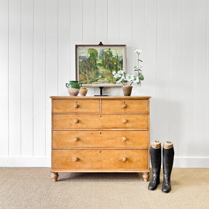 A 19th Century English Chest of Drawers/Dresser