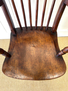 A 19th Century Elm & Beech Armchair