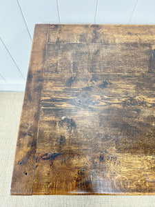 Antique English Country 6ft Refectory Style Oak Table