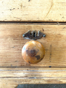 An English Pine Mule Chest Trunk or Blanket Box c1800