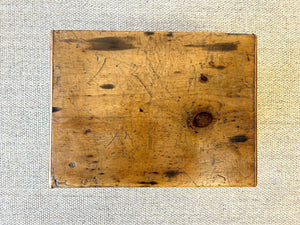 A Small Antique Pine Blanket Box c1890
