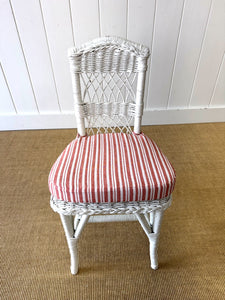 An Antique Wicker Side Chair