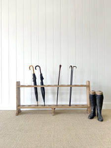 19th Century English Pine Umbrella or Stick Stand