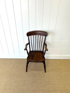 A 19th Century Elm & Beech Armchair