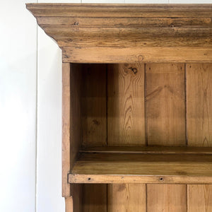 A Large Rustic Charming Pine Welsh Dresser or Cupboard