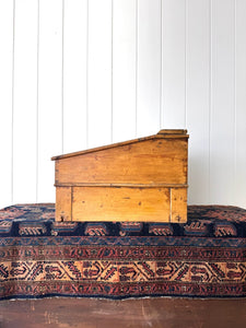 An English Pine Mobile Desk c1890