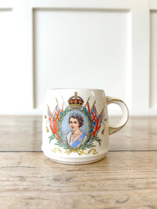 Vintage Swinnertons Queen Elizabeth II Crowned June 2nd 1953 Mug