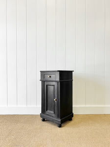 An Ebonized Antique Nightstand c1890
