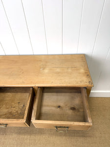 A Handsome Antique English Pine Sideboard c1890