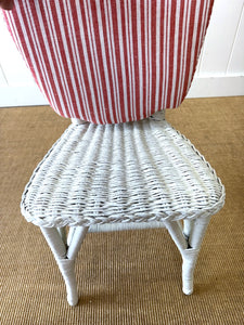 An Antique Wicker Side Chair