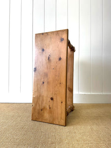 An English Pine Bench