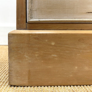 A Tall 19th Century English Pine Chest of Drawers/Dresser