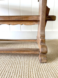 A Country Oval Oak 4ft  Coffee Table