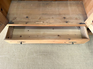 Pair of Antique Pine Armoire / Wardrobes (Sold Separately)