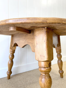 An English Round Cricket Table 42"