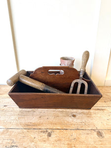 An Antique English Cutlery Tray