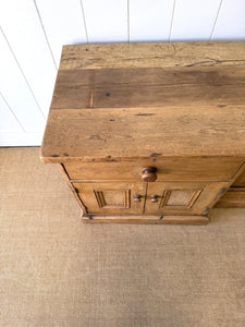 An English Country Pine Buffet or Sideboard