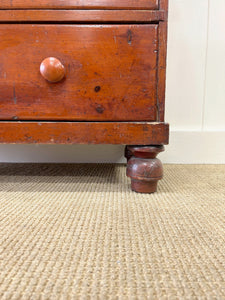 A 19th Century English Chest of Drawers/Dresser