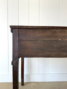 A George III Oak Welsh Dresser Base