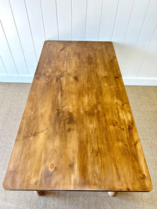 An English Country Pine 6ft Dining Table