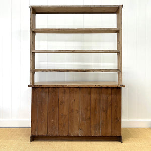 A 19th Century Pine Welsh Kitchen Dresser or Hutch