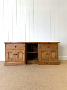 An English Country Pine Buffet or Sideboard