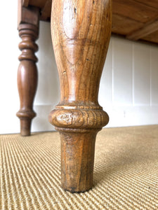 An Antique English 6ft Dining Server or Console Table