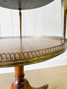 An English Regency "What-Not" shelf or Dumb Waiter