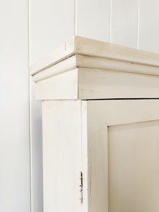 A 19th Century Clerk's Desk with Slant Front and Cabinet