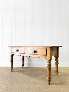 An Antique English 5ft Dining Server or Console Table
