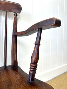 A 19th Century Elm & Beech Armchair