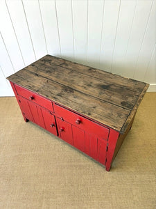 An English Country Red Pine Cabinet Cupboard