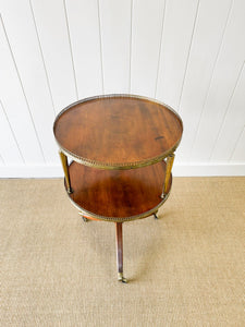 An English Regency "What-Not" shelf or Dumb Waiter
