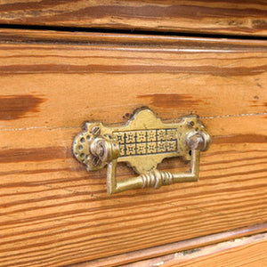 An Antique English Pitch Pine Nightstand c1890