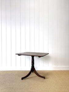An English Oak Tripod Table