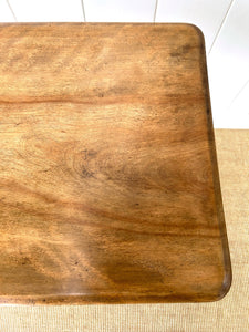 An Antique English Birch Tilt-top Table