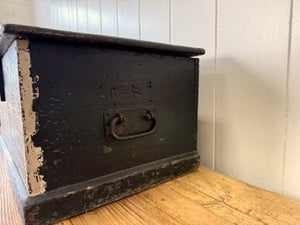An Antique Painted Georgian Country House Box