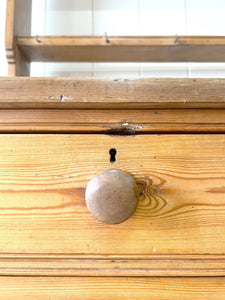 An Early 19th Century Monumental Pine Welsh Dresser or Cupboard
