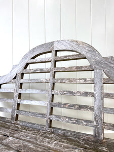 A Stylish English Teak Garden Bench
