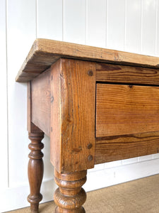 An Antique English 6ft Dining Server or Console Table