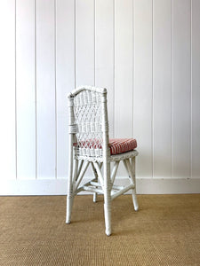 An Antique Wicker Side Chair