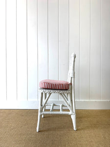 An Antique Wicker Side Chair