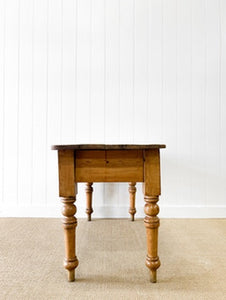 An Antique English 5ft Dining Server or Console Table