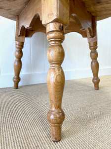 An English Round Cricket Table 42"