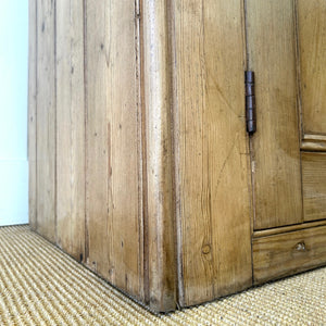 A Large Rustic Charming Pine Welsh Dresser or Cupboard