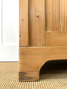 A Charming Pair of Pine Nightstands