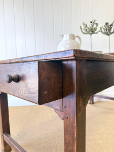 An 18th Century French Country Nearly 6ft Pine Refectory Farmhouse Table
