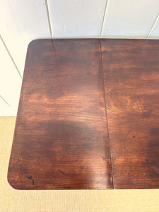 Charming English Georgian Mahogany Nightstand or Sidetable