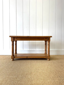 An English Pine Bench