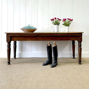 An Antique 6ft Dining Server or Console Table